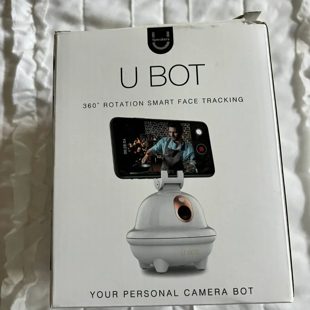 Uspeaker UBot UBOT7-21 360 Smart Face Tracking Camera Bot NIB